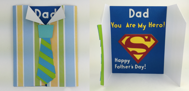 Fathers Day Super Hero Card