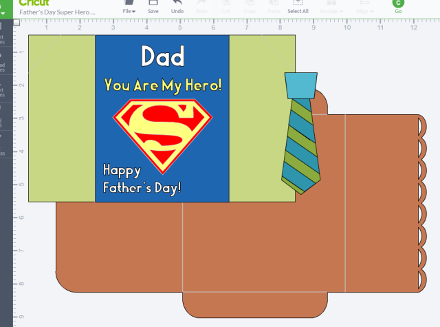Father's Day Super Hero Design Space