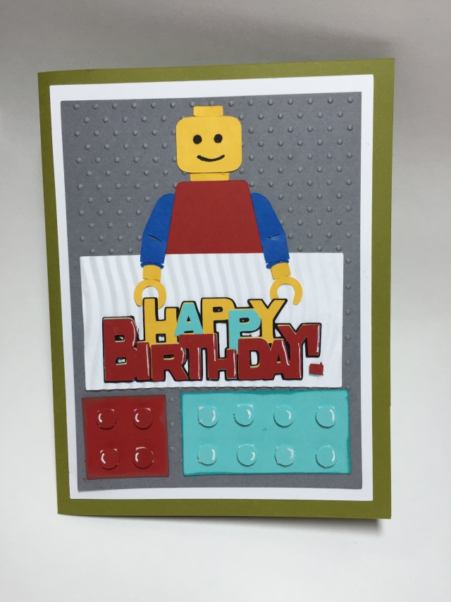 LEGO Man Card